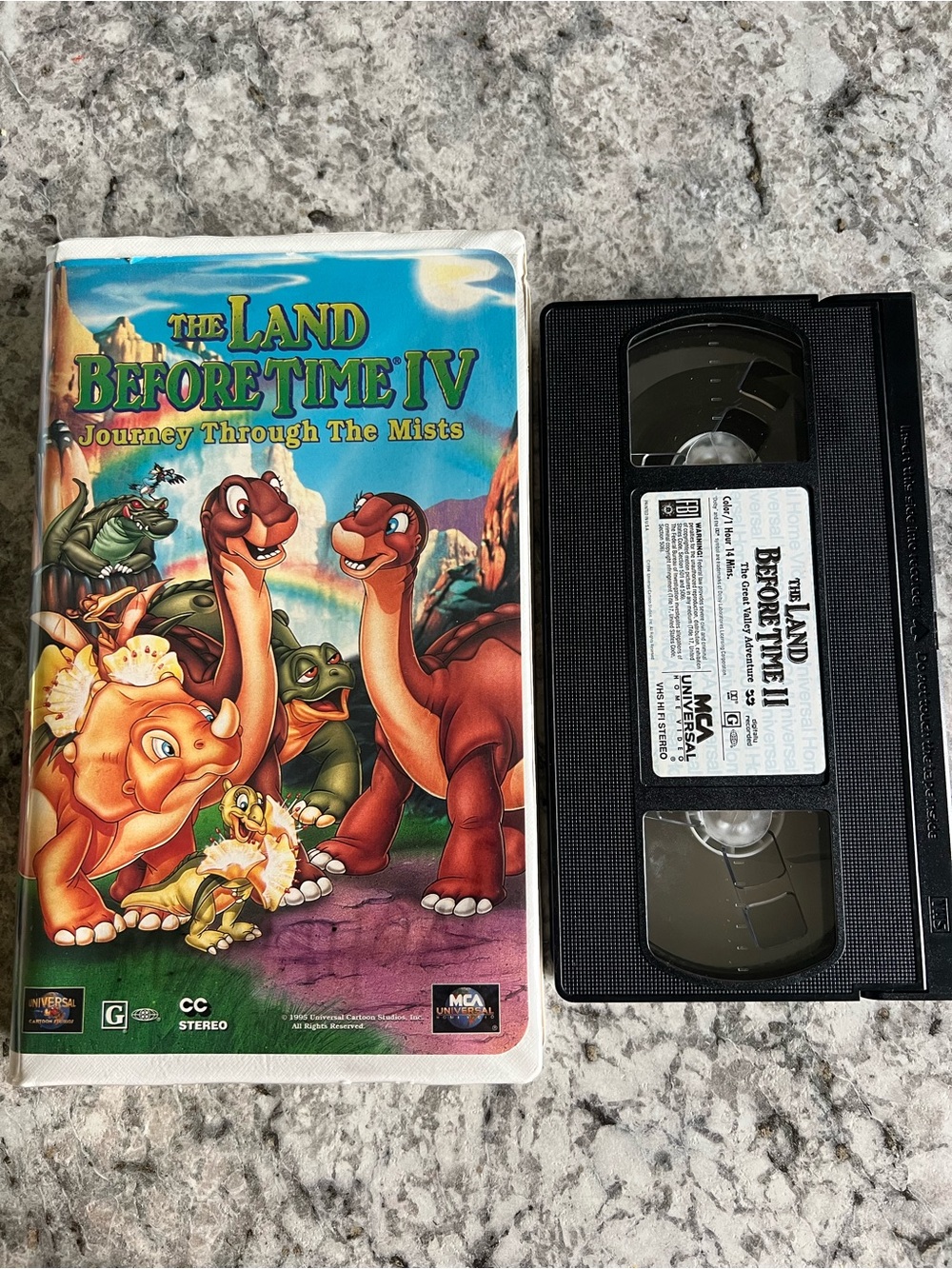 Land Before Time VHS Lot - Vintage Y2K